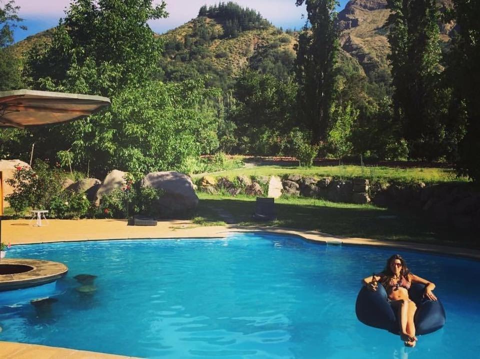 Cascada Lodge Cajon Del Maipo San José de Maipo Dış mekan fotoğraf